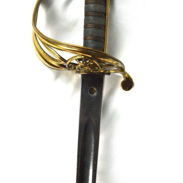 British Victorian 1845 Pattern Infantry Officer's Sword - Image 3