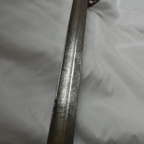 British Victorian 1845 Pattern Infantry Officer's Sword in Scabbard - Image 7