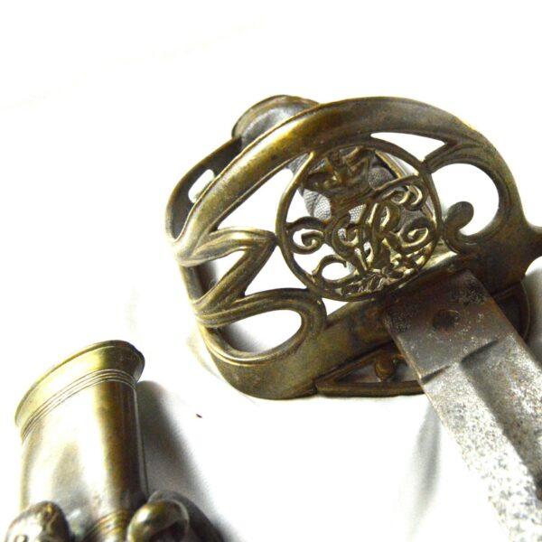 British Victorian 1845 Pattern Infantry Officer's Sword in Scabbard - Image 13