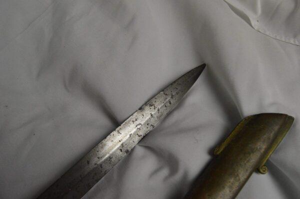 British Victorian 1845 Pattern Infantry Officer's Sword in Scabbard - Image 9