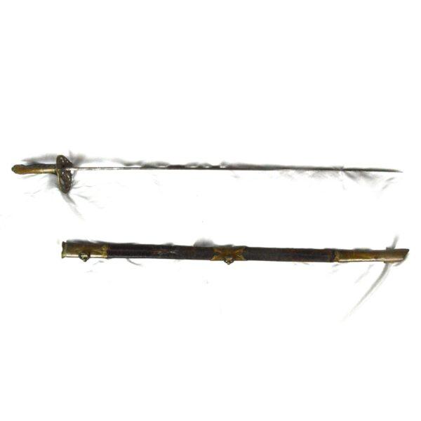 British Victorian 1845 Pattern Infantry Officer's Sword in Scabbard - Image 8