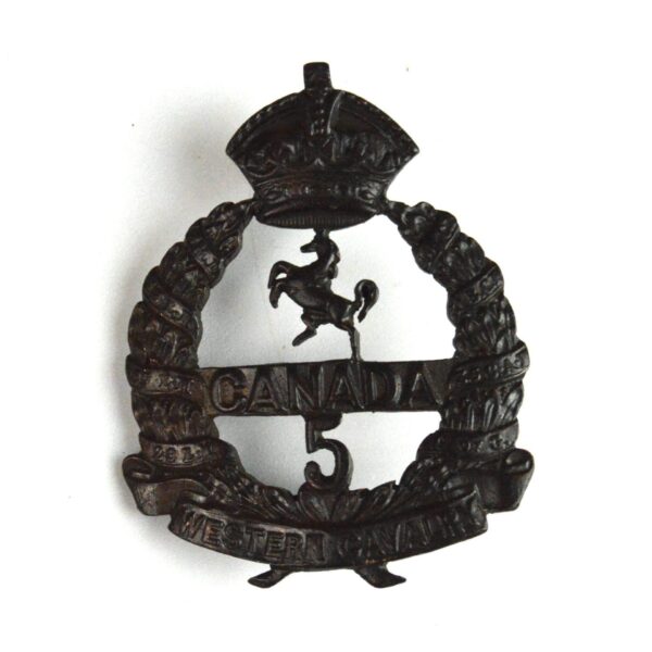 Canadian 5th Western Cavalry, King's Crown, Original