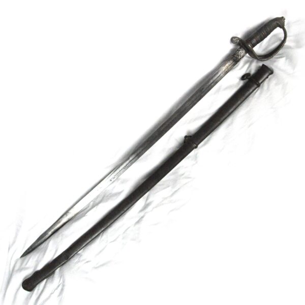 Victorian 1821 Pattern Volunteer Artillery Sword with Scabbard