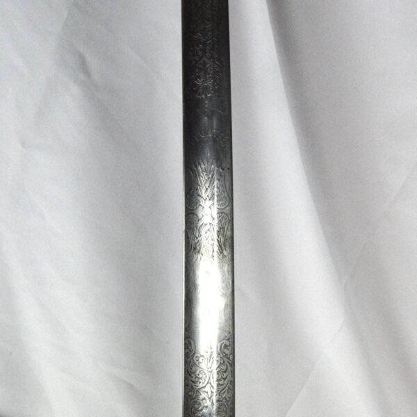 Victorian 1821 Pattern Volunteer Artillery Sword with Scabbard - Image 10