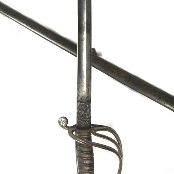 Victorian 1821 Pattern Volunteer Artillery Sword with Scabbard - Image 9