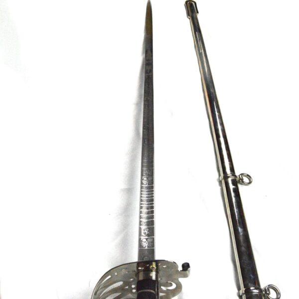 British 1845 Pattern Scots Guards Officer's Sword, by Windlass - Image 10