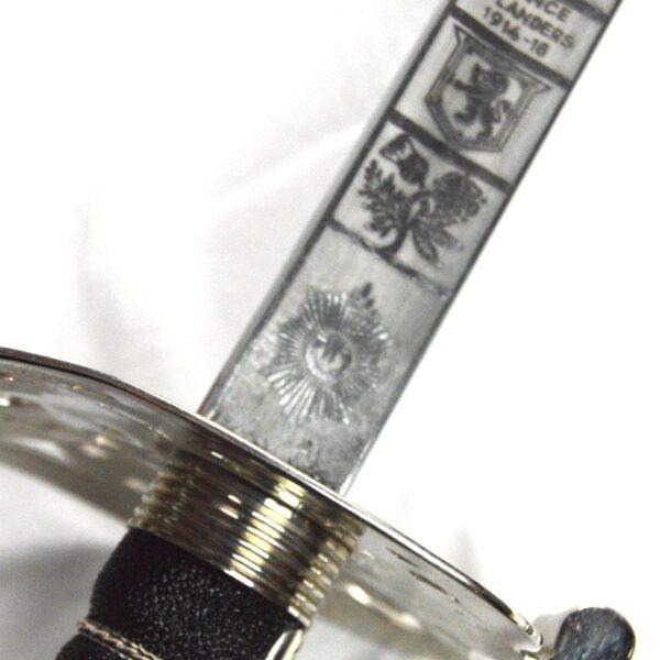 British 1845 Pattern Scots Guards Officer's Sword, by Windlass - Image 7