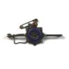 Devonshire Regiment Silver Tie Pin, King's Crown