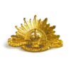 Australian Commonwealth Military Forces (King's Crown) Collar Badge, Original