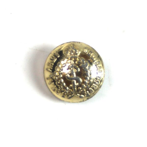 Royal Army Medical Corps Anodised Button (19mm), King's Crown