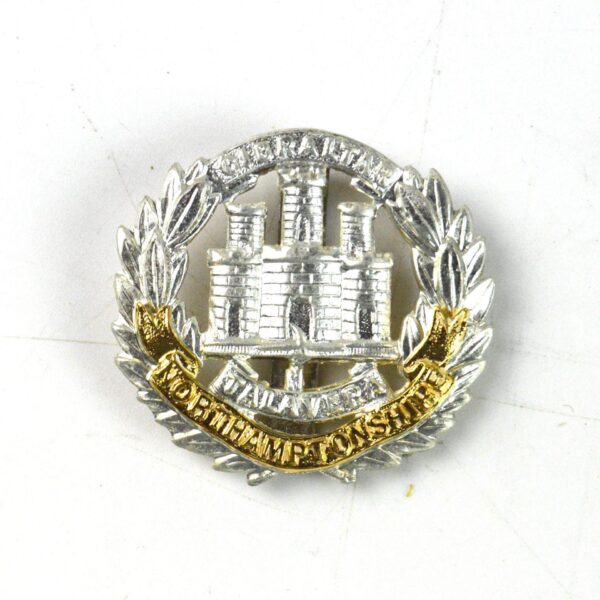 Northamptonshire Regiment (Post-1900 Pattern) Officer's Cap Badge