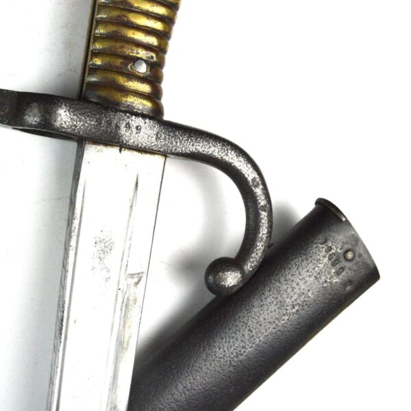 French M1866 Chassepot Bayonet in Scabbard, Châtellerault, 1870 - Image 8