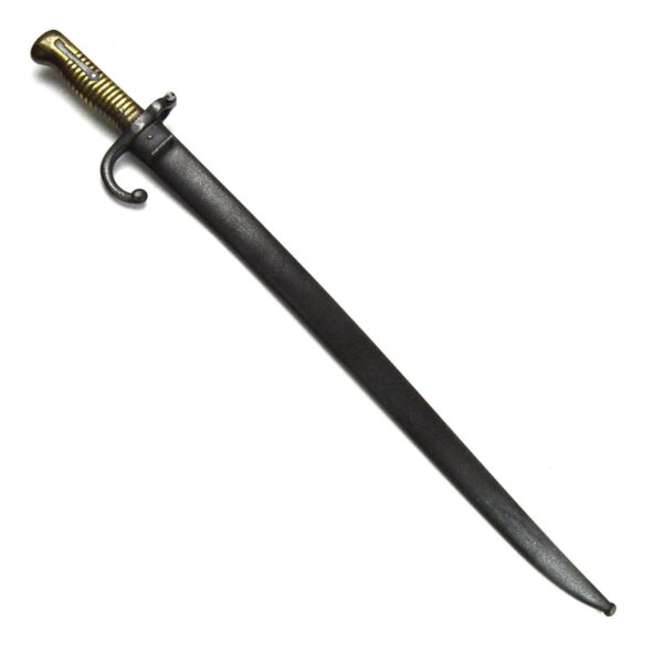 French M1866 Chassepot Bayonet in Scabbard, Châtellerault, 1870 - Image 3