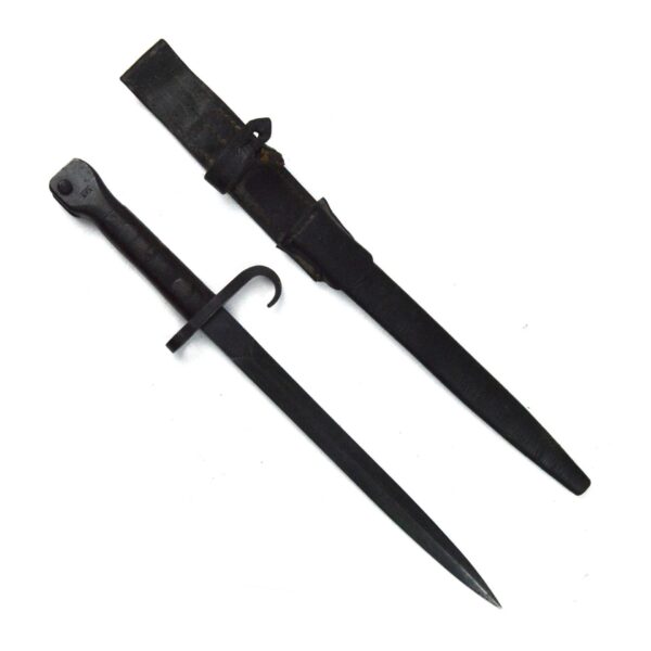 Dutch M1895 Mannlicher Carbine Bayonet in Scabbard