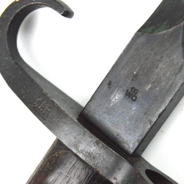 Dutch M1895 Mannlicher Carbine Bayonet in Scabbard - Image 6