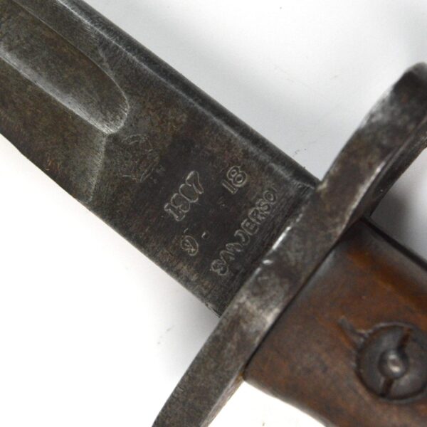 British 1907 Pattern Bayonet, Dated September 1918 by Sanderson - Image 5