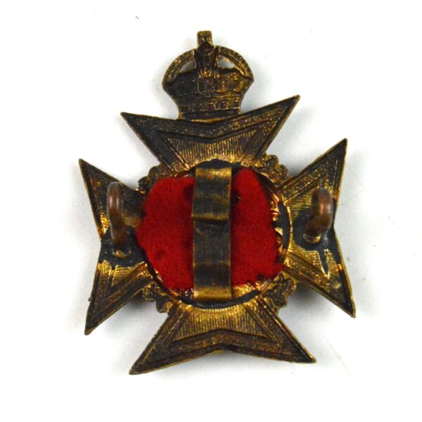 Rhodesia Regiment (1927-47 Pattern) Cap Badge, King's Crown - Image 2