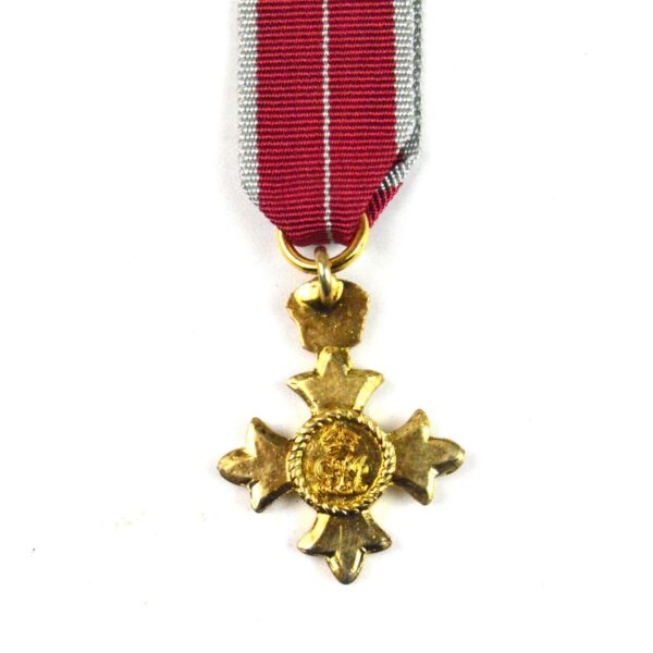 Companion of the British Empire (CBE) Miniature Medal, Military - Image 2