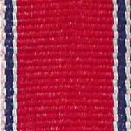 Norwegian Order of St. Olav, Miniature Medal Ribbon (16mm)