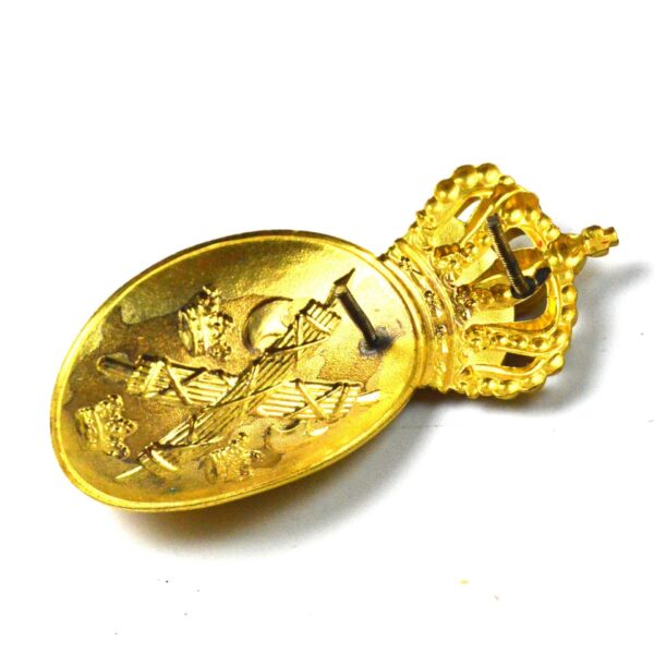 Swedish Police M26 Helmet Badge - Image 3