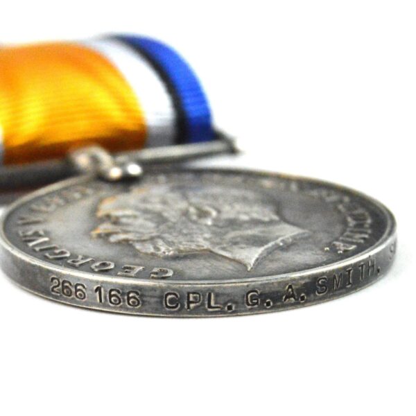British War Medal 1914-20, Cpl. George Alfred Smith, Suffolk Regiment/Bedfordshire Regiment - Image 4