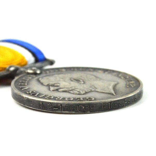 British War Medal (1914-20), Private Frederick John Newman, Army Service Corps - Image 3