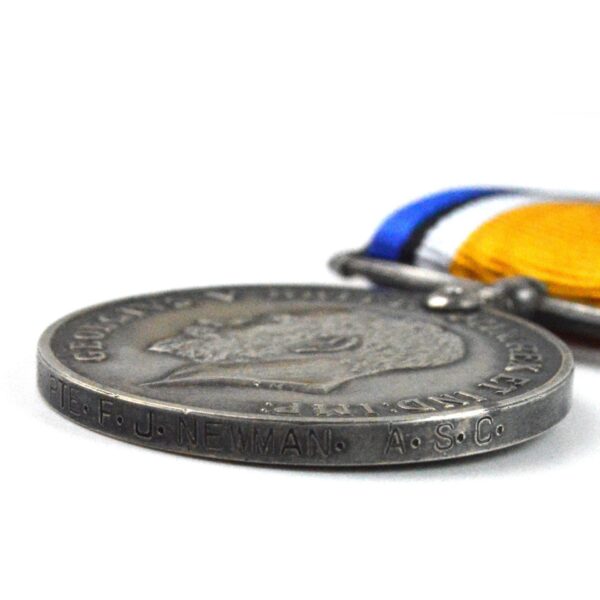 British War Medal (1914-20), Private Frederick John Newman, Army Service Corps - Image 2