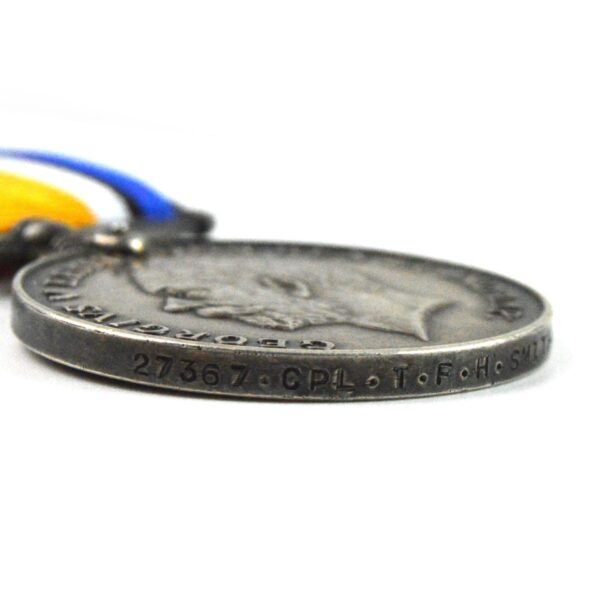 British War Medal (1914-20), Cpl. Thomas Francis Harold Smith, Royal Flying Corps - Image 4