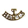 Hertfordshire Regiment Territorial Battalion (T / HERTS) Shoulder Title