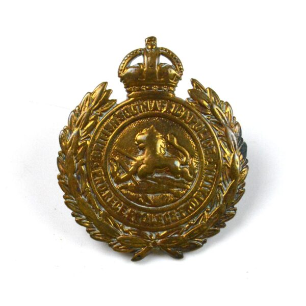 British South Africa Police (1933-45 Pattern) Cap Badge, King's Crown