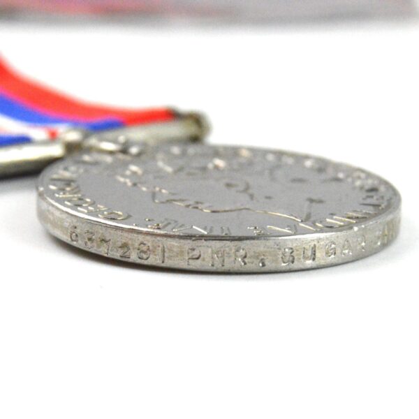 War Medal 1939-45, Pioneer Bugar Singh, Indian Army Pioneer Corps - Image 4