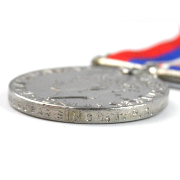 War Medal 1939-45, Pioneer Bugar Singh, Indian Army Pioneer Corps - Image 3