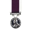 Army Long Service & Good Conduct (LSGC) Medal, CRIII, Miniature