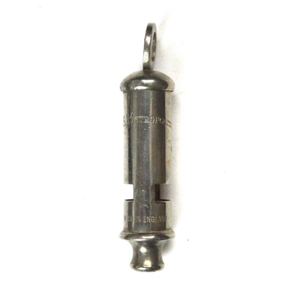 Vintage "The Metropolitan" Met Police Whistle