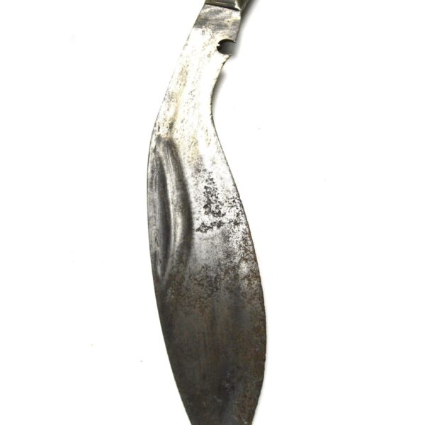 Horn and Nickel Handle Kukri Knife - Image 6