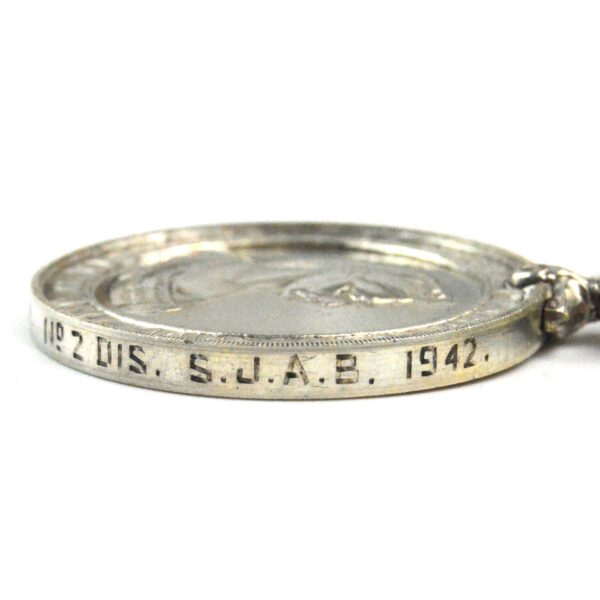 Order of St. John's Service Medal, Nursing Officer M. Langley, No. 2 District, St. John's Ambulance Brigade, 1942 - Image 3