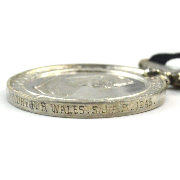 Order of St. John's Service Medal, Private R. J. Roberts, Priory of Wales, St. John's Ambulance Brigade, 1945 - Image 3