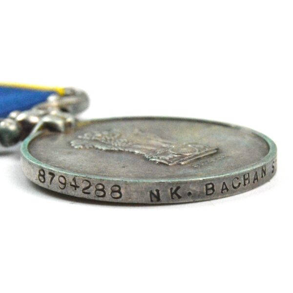 Indian Raksha Suraksha Corps Medal (Defence Security Corps Medal), Naik Bachan Singh - Image 4