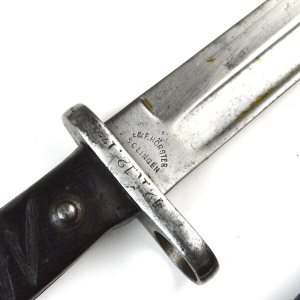 Imperial German M1871/84 Mauser Bayonet with Regimental Markings - Image 7