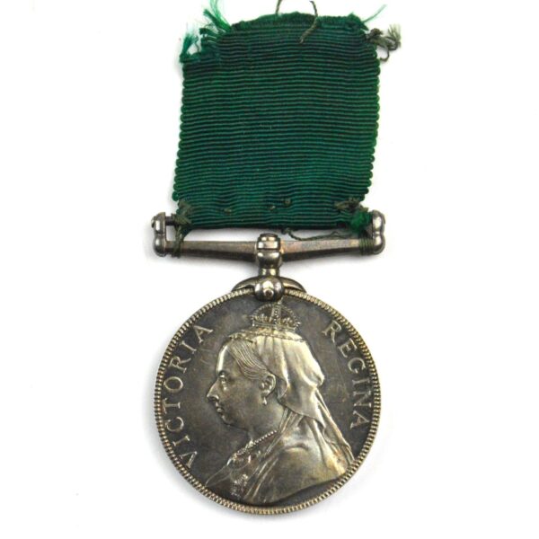 Volunteer Force Long Service Medal, Victoria Regina, Unnamed Original