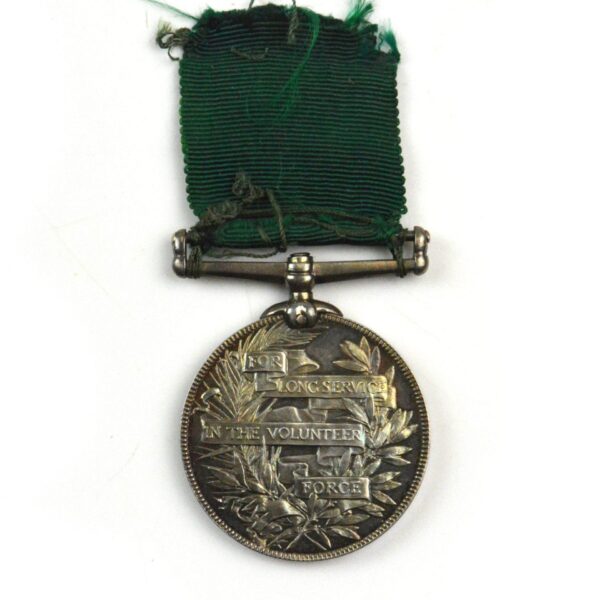 Volunteer Force Long Service Medal, Victoria Regina, Unnamed Original - Image 2