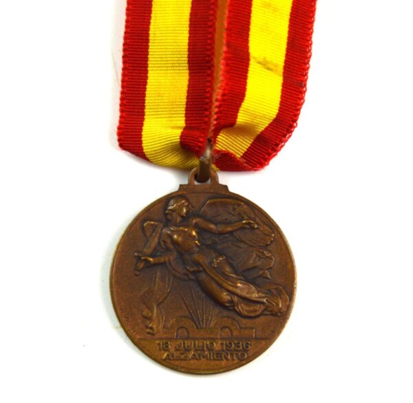 Spanish Civil War Victory Medal For Nationalists (1936) - Image 2