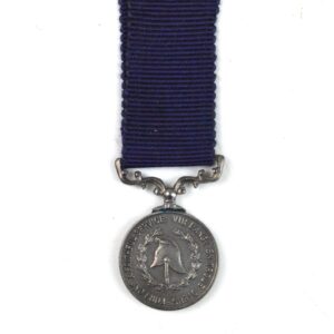 Cape Town Fire Service Long and Faithful Service Medal, Miniature