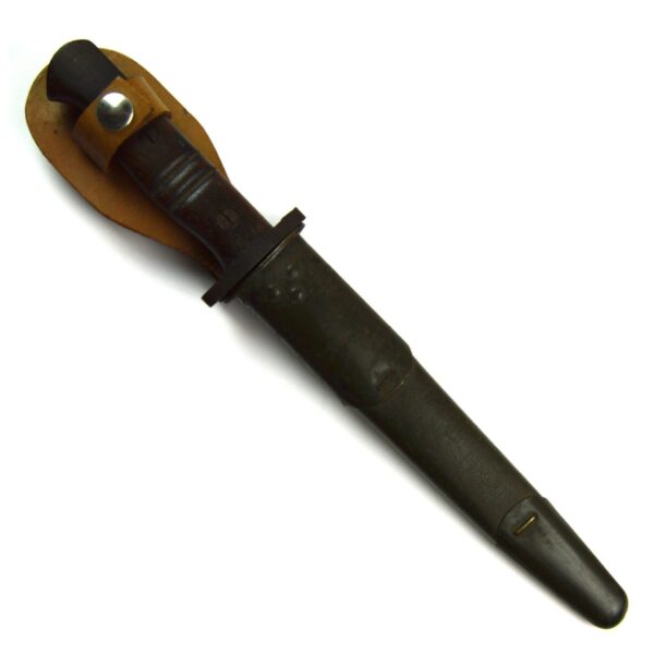 French Foreign Legion, Parachute and Marine Combat Knife with Scabbard - Image 3