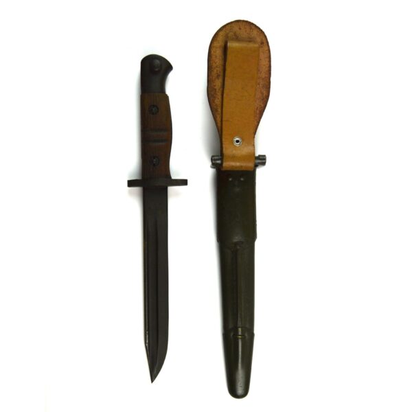 French Foreign Legion, Parachute and Marine Combat Knife with Scabbard - Image 2