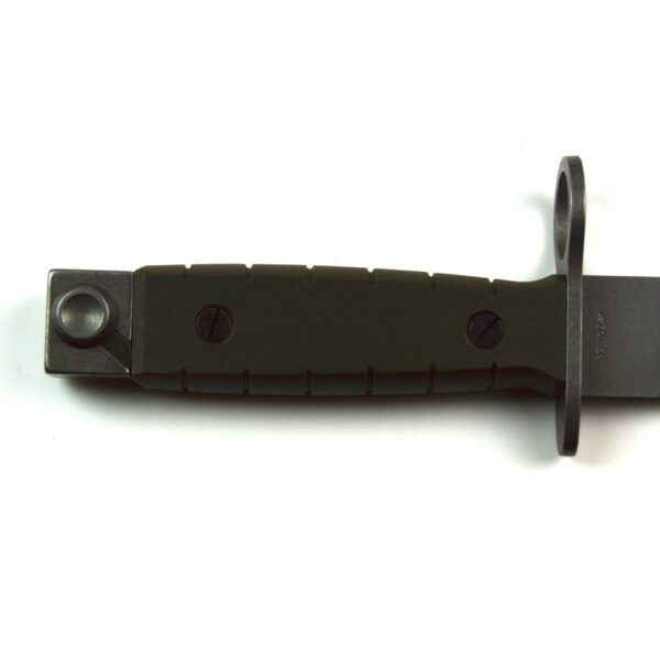 Swiss M1990 Stgw-90 Bayonet in Plastic Scabbard and Frog - Image 4
