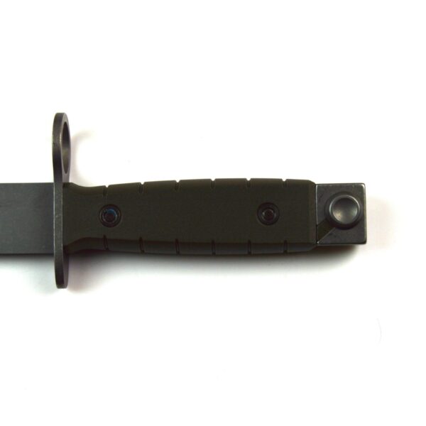 Swiss M1990 Stgw-90 Bayonet in Plastic Scabbard and Frog - Image 3