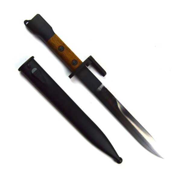 Belgian FAL (Type A) Bayonet with Wood Grips