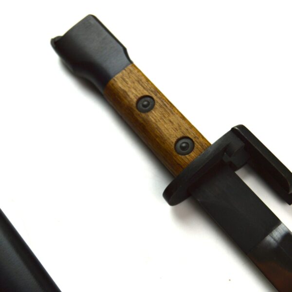 Belgian FAL (Type A) Bayonet with Wood Grips - Image 8