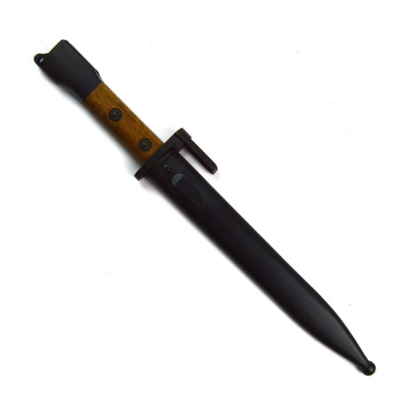 Belgian FAL (Type A) Bayonet with Wood Grips - Image 3